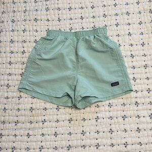 Patagonia Baby Baggies Shorts Salamander Green